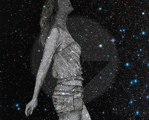 Fig. 6.0.06: Becoming Sophie (2016), representing the Stellar Metamorphosis and the initiation of the No-Trace State within the True Stone.