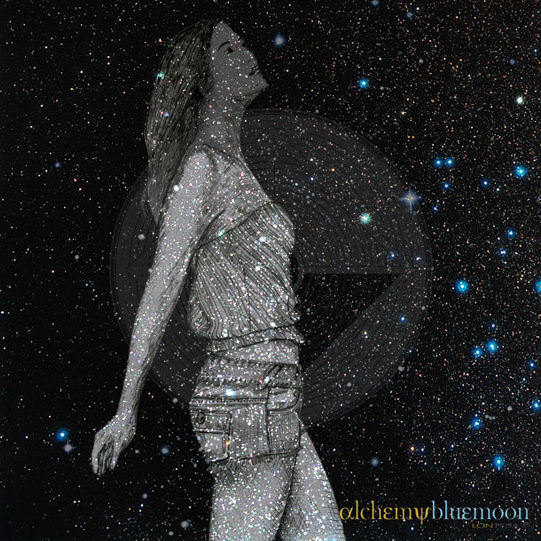 Fig. 6.0.06: Becoming Sophie (2016), representing the Stellar Metamorphosis and the initiation of the No-Trace State within the True Stone.