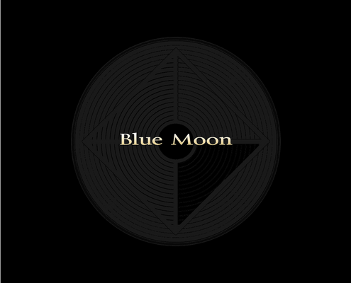 Fig. 5.7.11: Blue Moon (2016), representing the Linguistic Fixation and the structural anchor that stabilizes the Infinite within the biological landscape.