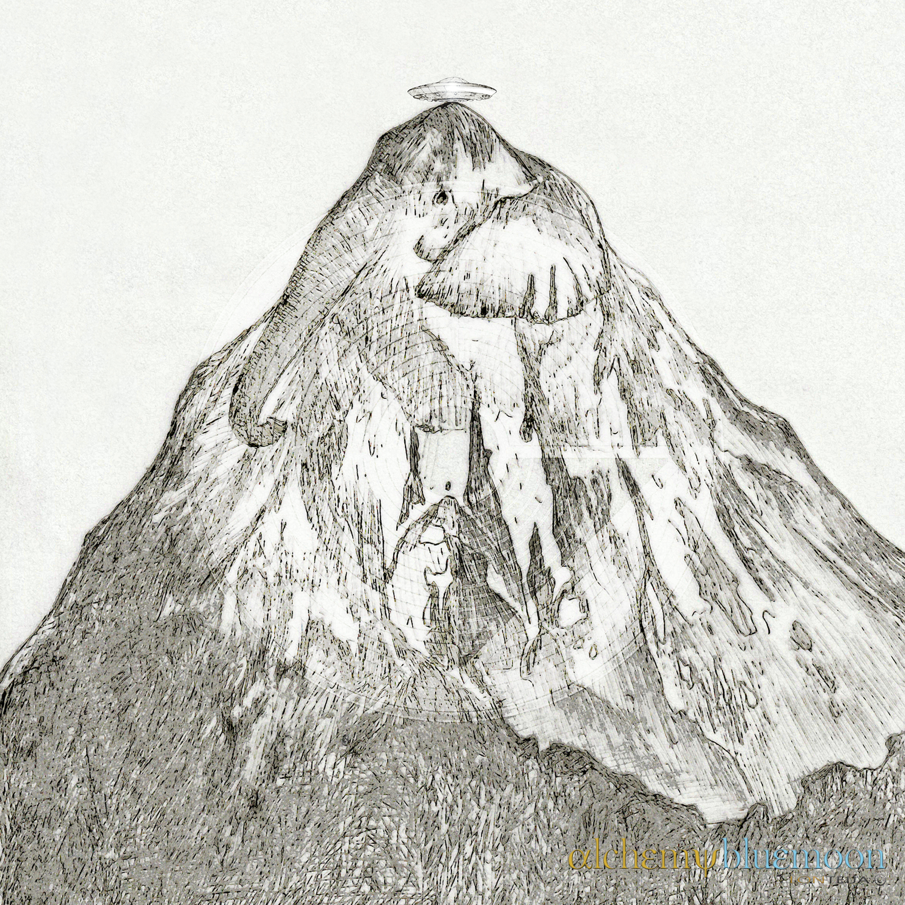 Fig. 6.0.14: The Elephant’s Countenance (2017), representing the Mountain Fixatio and the grounding of the unmanifest source into the heavy density of the True Stone.