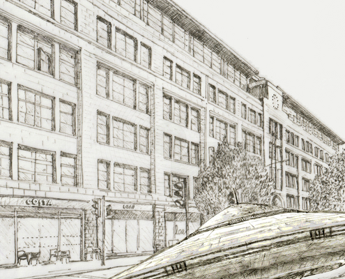 Fig. 6.0.22: The Assimilation (2026), representing the Somatic Landing and the irreversible integration of high-frequency intelligence into the urban landscape.