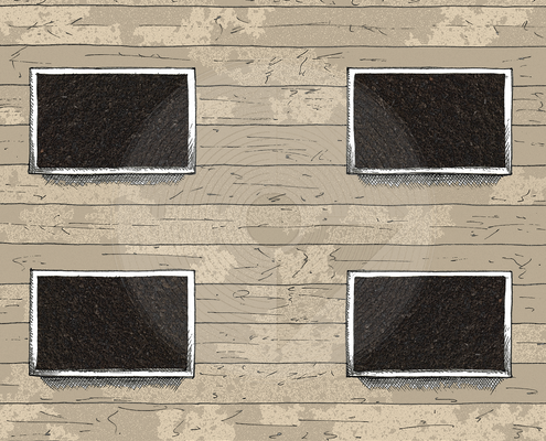 Fig. 4.0.05: The Ground of the Work (2015), representing the structural foundation of the rubedo where purified earth is stabilised into a functional somatic grid.