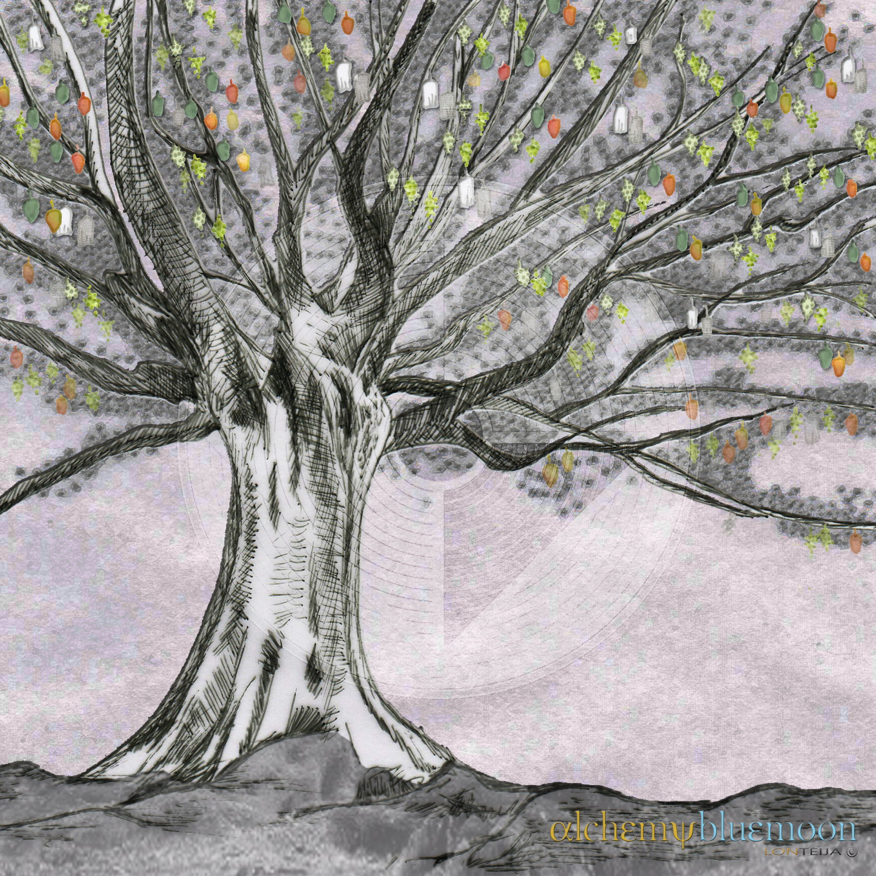 Fig. 5.3.02: The Tree of Multiplicity (2015), representing the Maturation of the Core and the somatic anchoring of the universal framework into biological life-force.