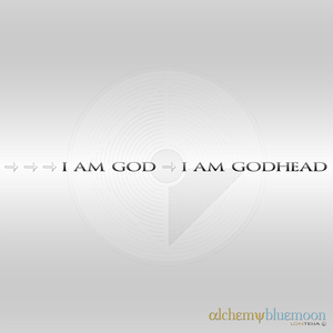 Fig. 5.6.15: The Threshold of the Godhead (2016), representing the transition from psychological realization to a naked spark of being within the Impersonal Logos.