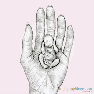 Fig. 6.0.05: The Timeless Infant (2016). Representing the Distillation of the Diamond Pearl, where ancient wisdom and newborn innocence condense into a single point.