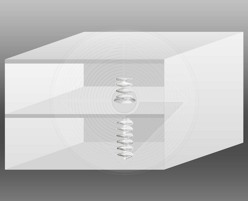 Fig. 5.7.12: The Suspended Spiral (2016), illustrating the Sacred Interval and the structural maturation required for the final terrestrial landing of The Real.